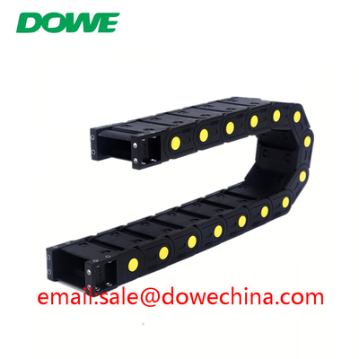 Machine Tool Accessories Flexible Control Cable Track PA66 H20X38 Drag Chain Plastic