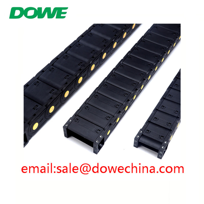 Machine Tool Accessories Flexible Control Cable Track PA66 H20X38 Drag Chain Plastic