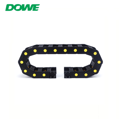 Duwai Cnc Flexible Control Cable Carrier Drag Chain 20x50 Plastic Cable Wire Chain Track