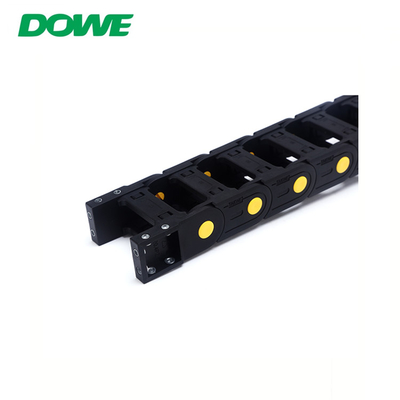 Duwai Cnc Flexible Control Cable Carrier Drag Chain 20x50 Plastic Cable Wire Chain Track