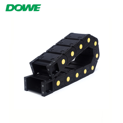 Enclosed Electrical Cable Drag Chain 15x40 35x75 Towline Flexible CNC Towing