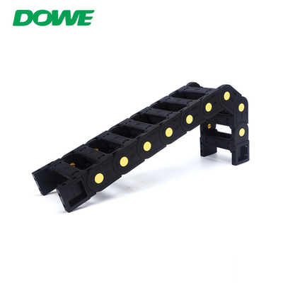 Duwai H35x250 Bridge One Container Flexible Plastic Cable Drag Chain For Cnc Machine