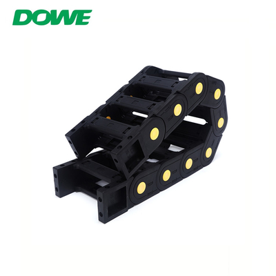 Duwai H35x250 Bridge One Container Flexible Plastic Cable Drag Chain For Cnc Machine