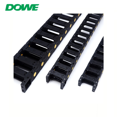 Duwai H35x250 Bridge One Container Flexible Plastic Cable Drag Chain For Cnc Machine