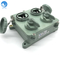 Ip66 Double Waterproof Socket Box With Switch Synthetic Resin Marine
