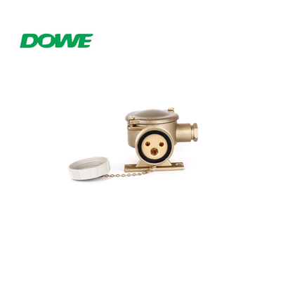 16A 10A Waterproof Marine Plug Socket Brass