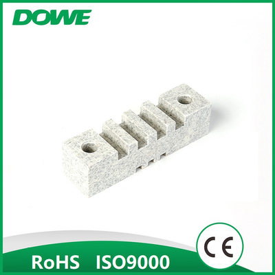 Earthing DMC SMC Insulators Busbars Support White Bus Bar Clamp 130mm