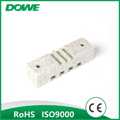 Earthing DMC SMC Insulators Busbars Support White Bus Bar Clamp 130mm