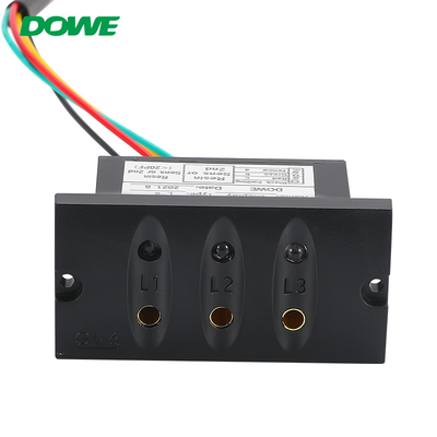RoHS L-6 Electrical Display PVC Material With 3 Lights Signal